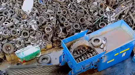 Tire Shredding for recycling