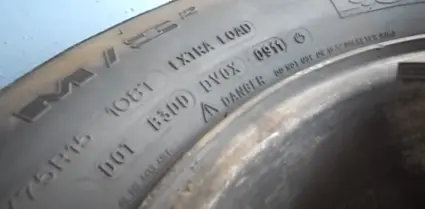 Tire Manufacturing date